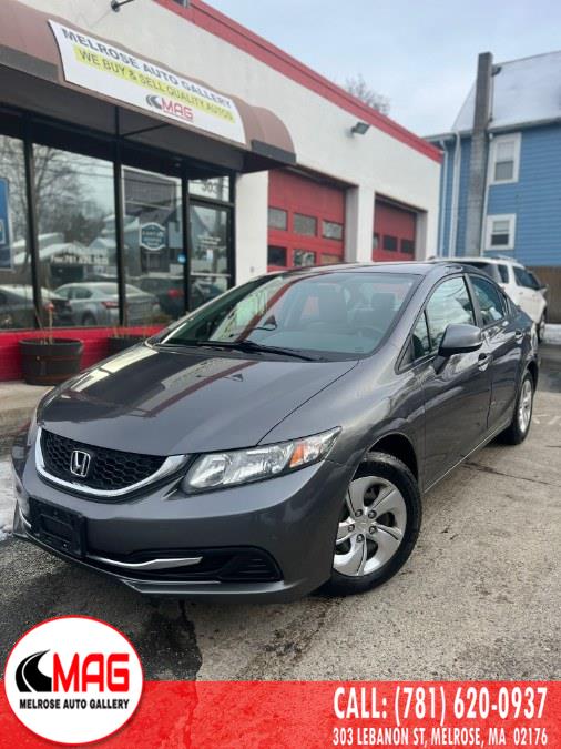 2013 Honda Civic Sdn 4dr Auto LX, available for sale in Melrose, Massachusetts | Melrose Auto Gallery. Melrose, Massachusetts 2013 Honda Civic Sdn 4dr Auto LX, available for sale in Melrose, Massachusetts | Melrose Auto Gallery. Melrose, Massachusetts