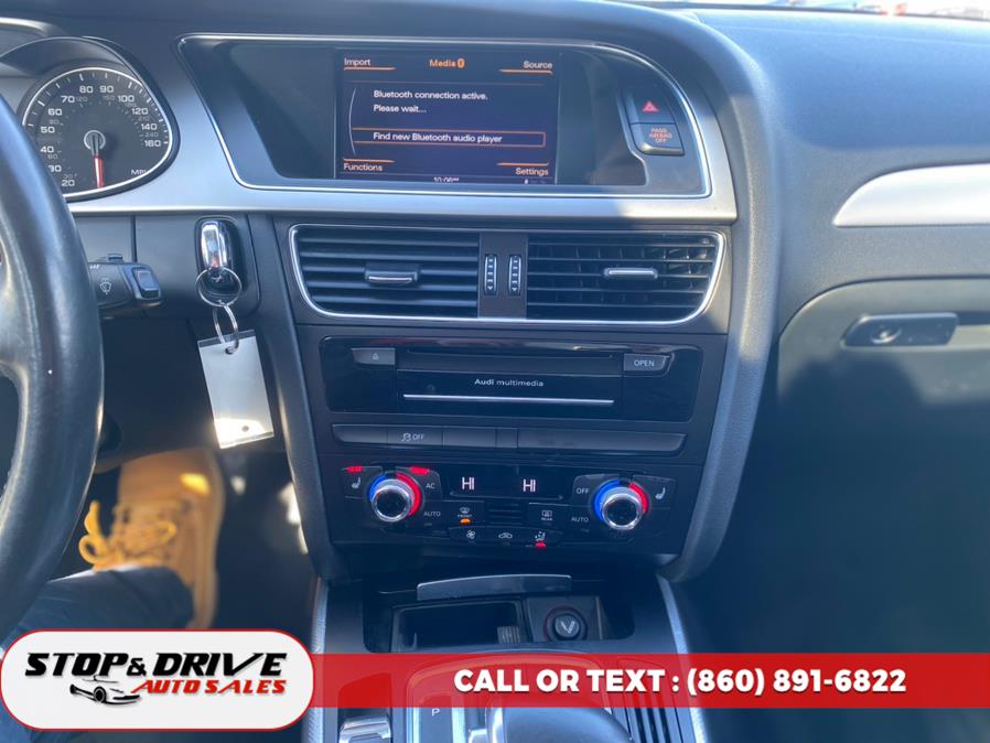 2013 Audi A4 4dr Sdn Auto quattro 2.0T Premium Plus, available for sale in East Windsor, Connecticut | Stop & Drive Auto Sales. East Windsor, Connecticut 2013 Audi A4 4dr Sdn Auto quattro 2.0T Premium Plus, available for sale in East Windsor, Connecticut | Stop & Drive Auto Sales. East Windsor, Connecticut