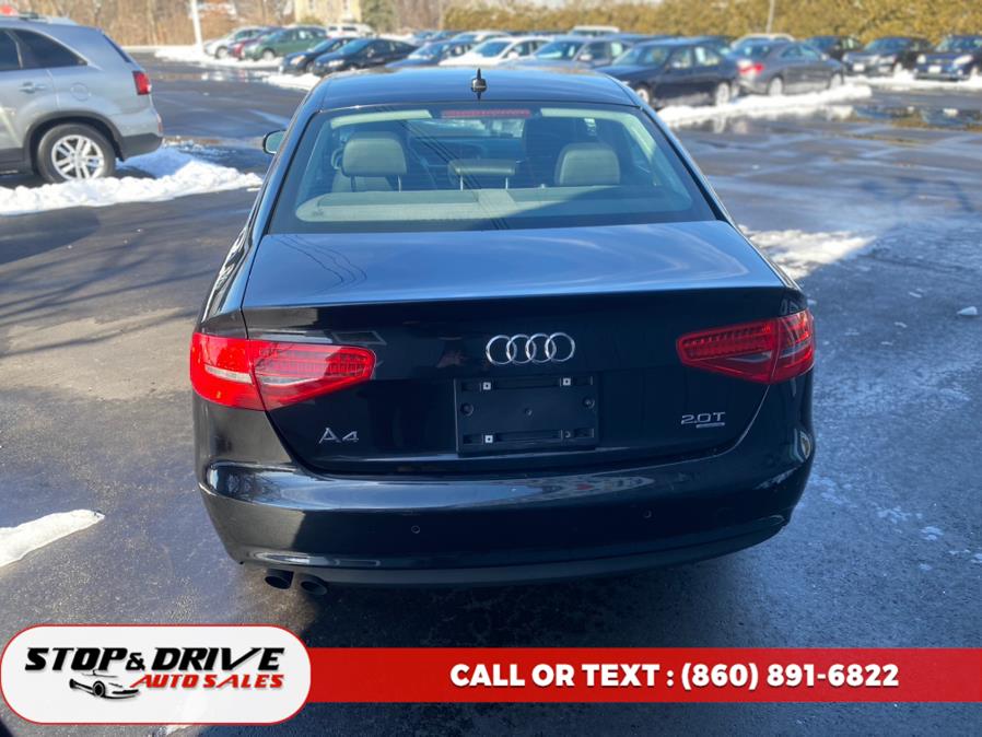 2013 Audi A4 4dr Sdn Auto quattro 2.0T Premium Plus, available for sale in East Windsor, Connecticut | Stop & Drive Auto Sales. East Windsor, Connecticut 2013 Audi A4 4dr Sdn Auto quattro 2.0T Premium Plus, available for sale in East Windsor, Connecticut | Stop & Drive Auto Sales. East Windsor, Connecticut