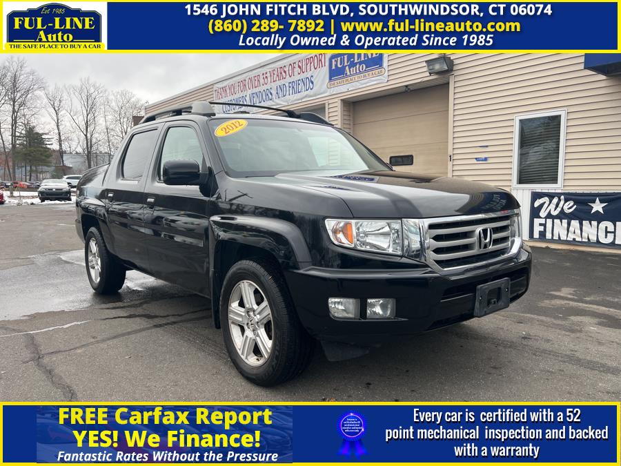 2012 Honda Ridgeline 4WD Crew Cab RTL, available for sale in South Windsor , Connecticut | Ful-line Auto LLC. South Windsor , Connecticut