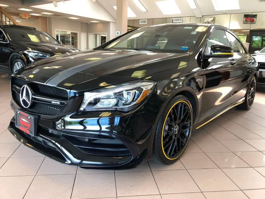 2018 Mercedes-Benz CLA AMG CLA 45 4MATIC Coupe, available for sale in Massapequa Park, New York | Power Motors East. Massapequa Park, New York 2018 Mercedes-Benz CLA AMG CLA 45 4MATIC Coupe, available for sale in Massapequa Park, New York | Power Motors East. Massapequa Park, New York
