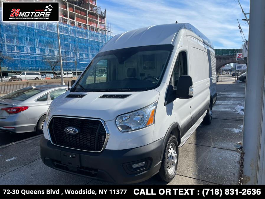 2021 Ford Transit Cargo Van T-350 148" EL Hi Rf 9500 GVWR AWD, available for sale in Woodside, New York | 26 Motors Queens. Woodside, New York 2021 Ford Transit Cargo Van T-350 148" EL Hi Rf 9500 GVWR AWD, available for sale in Woodside, New York | 26 Motors Queens. Woodside, New York