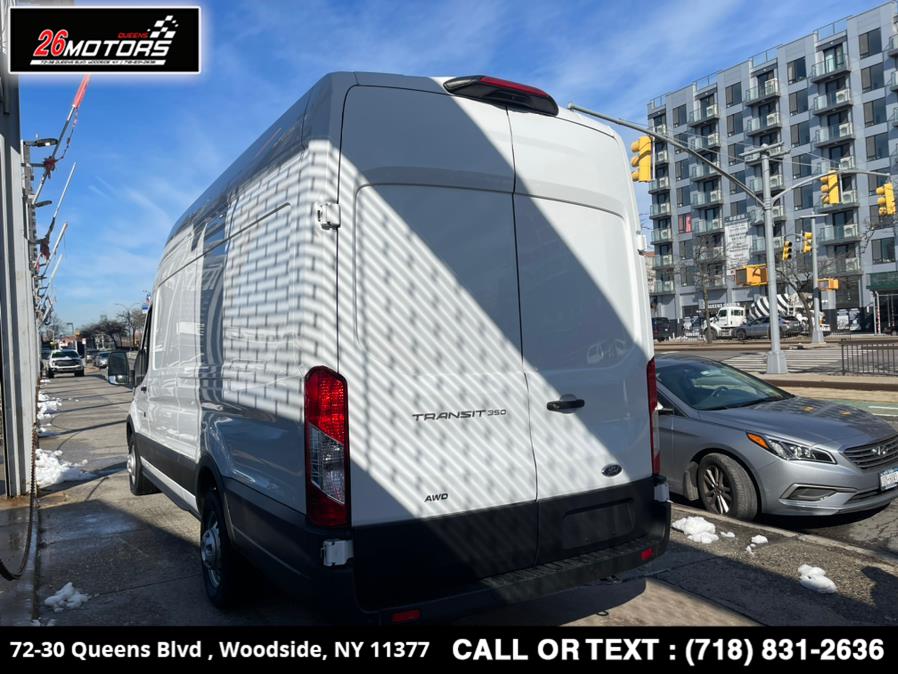 2021 Ford Transit Cargo Van T-350 148" EL Hi Rf 9500 GVWR AWD, available for sale in Woodside, New York | 26 Motors Queens. Woodside, New York 2021 Ford Transit Cargo Van T-350 148" EL Hi Rf 9500 GVWR AWD, available for sale in Woodside, New York | 26 Motors Queens. Woodside, New York