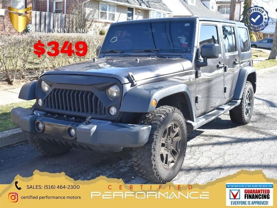 2018 Jeep Wrangler Jk Unlimited Willys Wheeler, available for sale in Valley Stream, New York | Certified Performance Motors. Valley Stream, New York