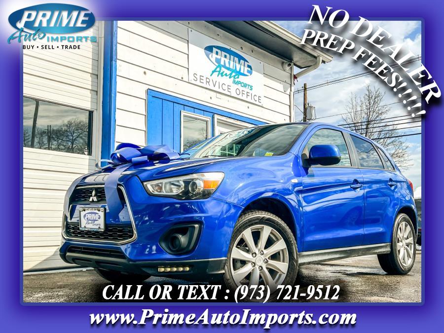 2015 Mitsubishi Outlander Sport AWD 4dr CVT ES, available for sale in Bloomingdale, New Jersey | Prime Auto Imports. Bloomingdale, New Jersey