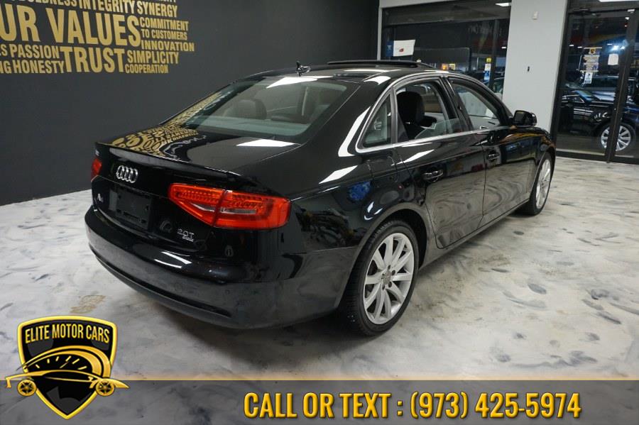 2013 Audi A4 4dr Sdn Auto quattro 2.0T Premium Plus, available for sale in Newark, New Jersey | Elite Motor Cars. Newark, New Jersey 2013 Audi A4 4dr Sdn Auto quattro 2.0T Premium Plus, available for sale in Newark, New Jersey | Elite Motor Cars. Newark, New Jersey