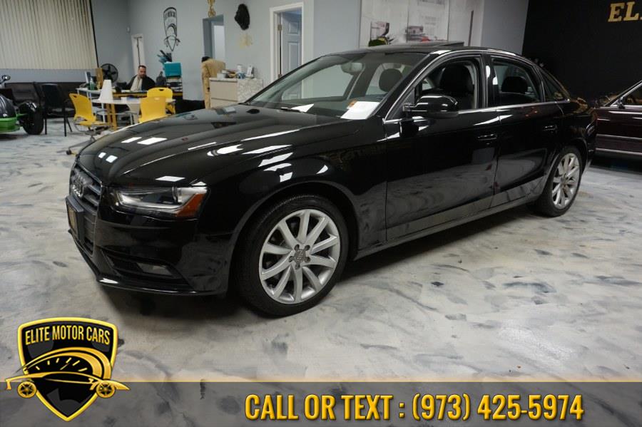2013 Audi A4 4dr Sdn Auto quattro 2.0T Premium Plus, available for sale in Newark, New Jersey | Elite Motor Cars. Newark, New Jersey 2013 Audi A4 4dr Sdn Auto quattro 2.0T Premium Plus, available for sale in Newark, New Jersey | Elite Motor Cars. Newark, New Jersey