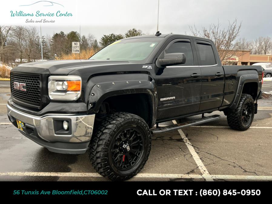 2014 GMC Sierra 1500 4WD Double Cab 143.5" SLE, available for sale in Bloomfield, Connecticut | Williams Service Center. Bloomfield, Connecticut