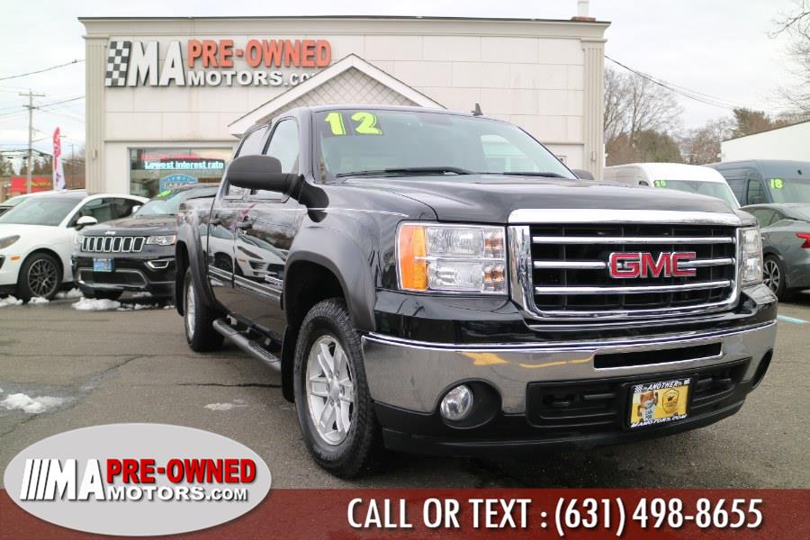 2012 GMC Sierra 1500 4WD Crew Cab 143.5" SLE, available for sale in Huntington Station, New York | M & A Motors. Huntington Station, New York