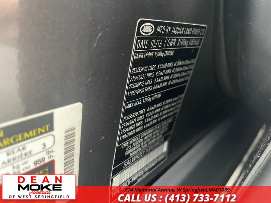 2016 Land Rover Range Rover Sport 4WD 4dr V8, available for sale in W Springfield, Massachusetts | Dean Moke America of West Springfield. W Springfield, Massachusetts 2016 Land Rover Range Rover Sport 4WD 4dr V8, available for sale in W Springfield, Massachusetts | Dean Moke America of West Springfield. W Springfield, Massachusetts
