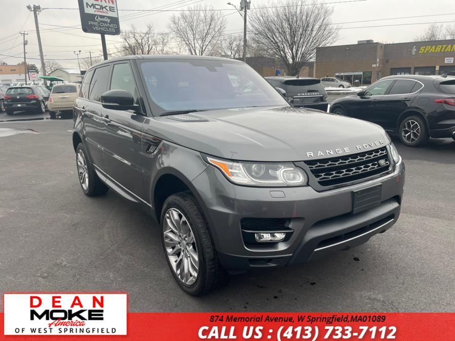 2016 Land Rover Range Rover Sport 4WD 4dr V8, available for sale in W Springfield, Massachusetts | Dean Moke America of West Springfield. W Springfield, Massachusetts 2016 Land Rover Range Rover Sport 4WD 4dr V8, available for sale in W Springfield, Massachusetts | Dean Moke America of West Springfield. W Springfield, Massachusetts