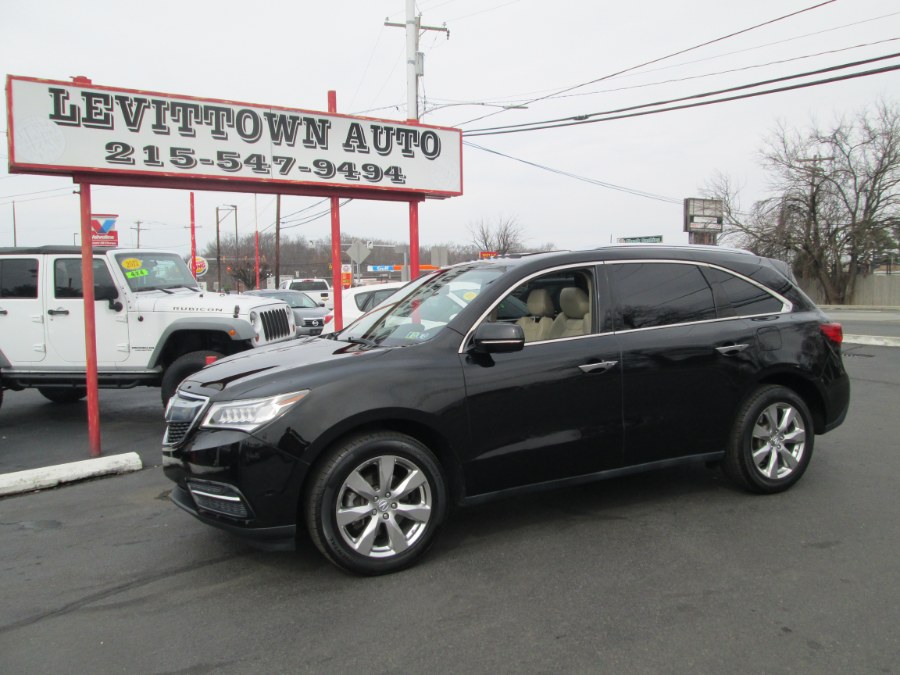 2016 Acura MDX SH-AWD 4dr w/Advance, available for sale in Levittown, Pennsylvania | Levittown Auto. Levittown, Pennsylvania