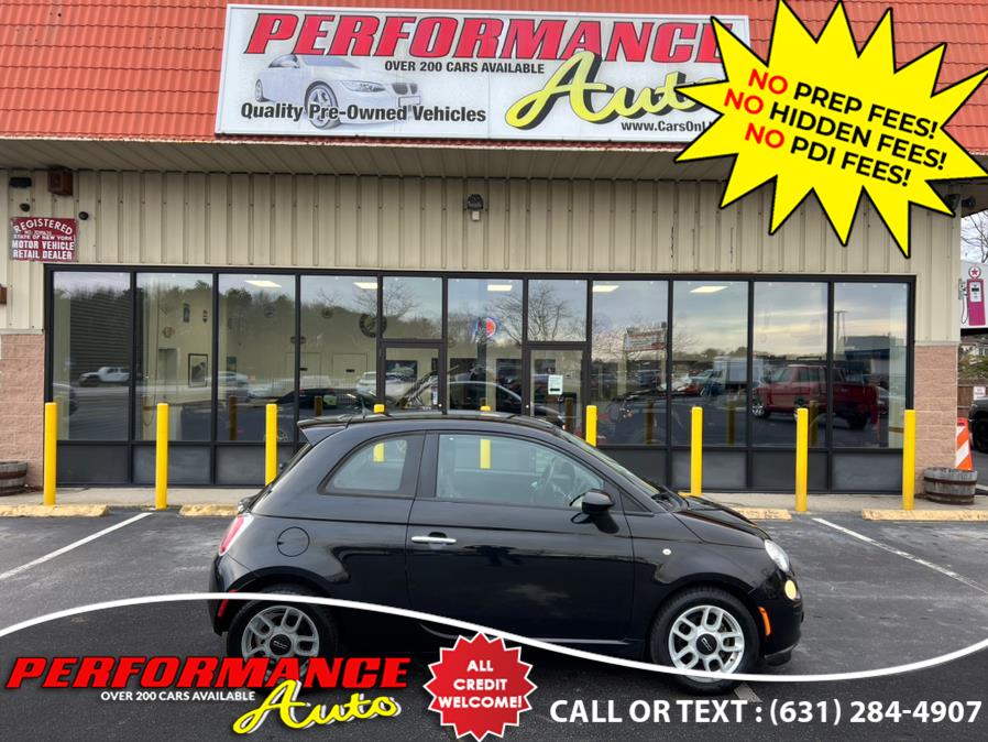 2013 FIAT 500 2dr HB Pop, available for sale in Bohemia, New York | Performance Auto Inc. Bohemia, New York 2013 FIAT 500 2dr HB Pop, available for sale in Bohemia, New York | Performance Auto Inc. Bohemia, New York