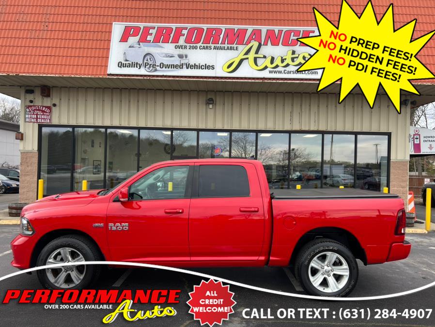 2017 Ram 1500 Sport 4x4 Crew Cab 5''7" Box, available for sale in Bohemia, New York | Performance Auto Inc. Bohemia, New York 2017 Ram 1500 Sport 4x4 Crew Cab 5''7" Box, available for sale in Bohemia, New York | Performance Auto Inc. Bohemia, New York