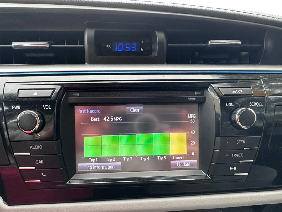 2015 Toyota Corolla 4dr Sdn CVT LE (Natl), available for sale in Revere, Massachusetts | Wonderland Auto. Revere, Massachusetts 2015 Toyota Corolla 4dr Sdn CVT LE (Natl), available for sale in Revere, Massachusetts | Wonderland Auto. Revere, Massachusetts
