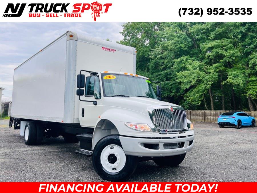 2018 INTERNATIONAL 4300 26 FEET DRY BOX + CUMMINS ENG + LIFT GATE + NO CDL, available for sale in South Amboy, New Jersey | NJ Truck Spot. South Amboy, New Jersey