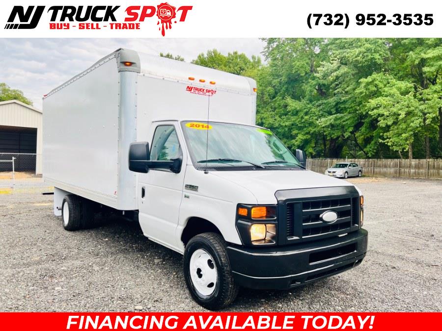 2014 Ford Econoline Commercial Cutaway E-350 SUPER DUTY 16 FEET DRY BOX + RAMP + NO CDL, available for sale in South Amboy, New Jersey | NJ Truck Spot. South Amboy, New Jersey