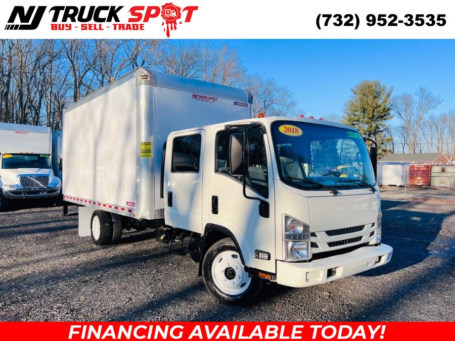 2018 ISUZU NPR 16 FEET DRY BOX + CREW CAB + NO CDL, available for sale in South Amboy, New Jersey | NJ Truck Spot. South Amboy, New Jersey