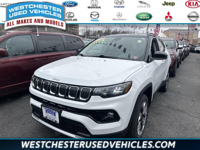 2022 Jeep Compass Limited, available for sale in White Plains, New York | Westchester Used Vehicles. White Plains, New York 2022 Jeep Compass Limited, available for sale in White Plains, New York | Westchester Used Vehicles. White Plains, New York