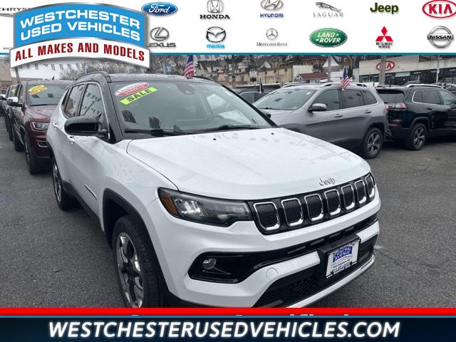 2022 Jeep Compass Limited, available for sale in White Plains, New York | Westchester Used Vehicles. White Plains, New York