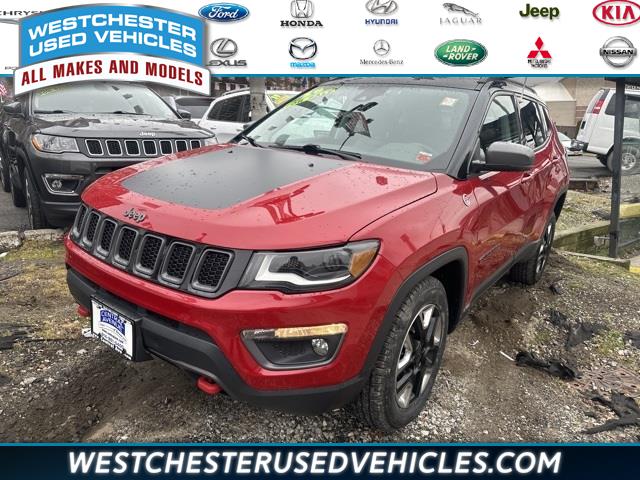 2018 Jeep Compass Trailhawk, available for sale in White Plains, New York | Westchester Used Vehicles. White Plains, New York 2018 Jeep Compass Trailhawk, available for sale in White Plains, New York | Westchester Used Vehicles. White Plains, New York