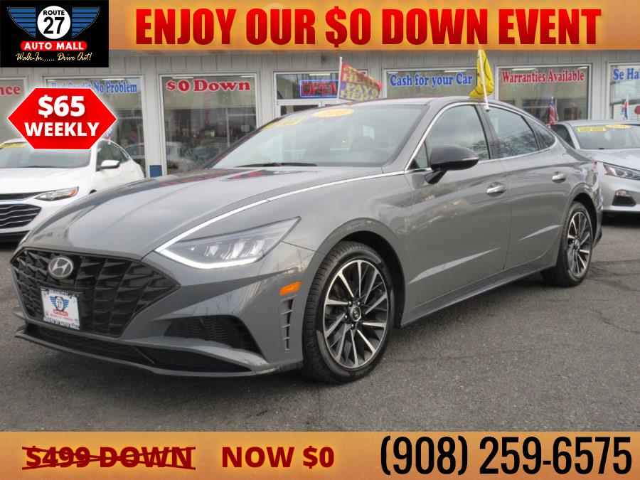 2020 Hyundai Sonata SEL Plus 1.6T, available for sale in Linden, New Jersey | Route 27 Auto Mall. Linden, New Jersey