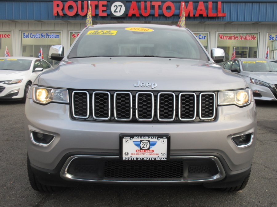 2020 Jeep Grand Cherokee Limited 4x4, available for sale in Linden, New Jersey | Route 27 Auto Mall. Linden, New Jersey 2020 Jeep Grand Cherokee Limited 4x4, available for sale in Linden, New Jersey | Route 27 Auto Mall. Linden, New Jersey