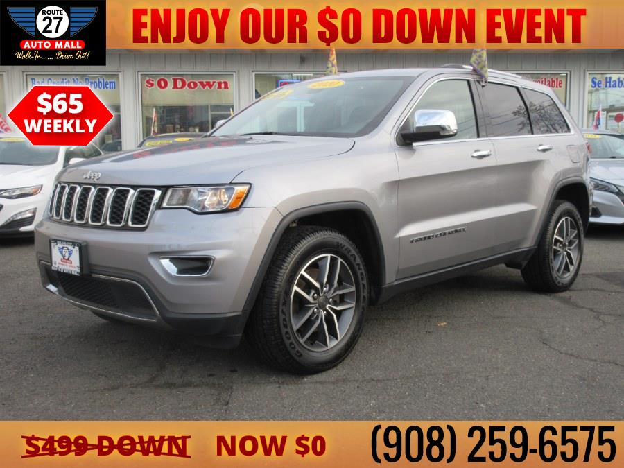2020 Jeep Grand Cherokee Limited 4x4, available for sale in Linden, New Jersey | Route 27 Auto Mall. Linden, New Jersey