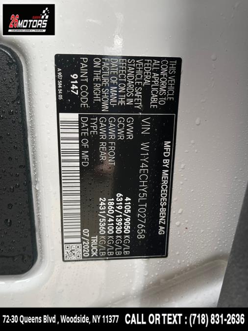 2020 Mercedes-Benz Sprinter Cargo Van 2500 High Roof V6 170" RWD, available for sale in Woodside, New York | 26 Motors Queens. Woodside, New York 2020 Mercedes-Benz Sprinter Cargo Van 2500 High Roof V6 170" RWD, available for sale in Woodside, New York | 26 Motors Queens. Woodside, New York