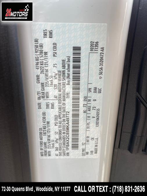 2021 Ford Transit Passenger Wagon T-350 148" Med Roof XLT RWD, available for sale in Woodside, New York | 26 Motors Queens. Woodside, New York 2021 Ford Transit Passenger Wagon T-350 148" Med Roof XLT RWD, available for sale in Woodside, New York | 26 Motors Queens. Woodside, New York