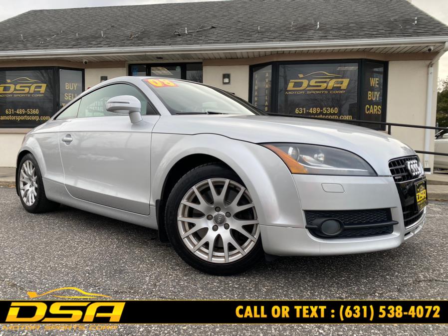 2008 Audi TT 2dr Cpe Man 3.2L quattro, available for sale in Commack, New York | DSA Motor Sports Corp. Commack, New York 2008 Audi TT 2dr Cpe Man 3.2L quattro, available for sale in Commack, New York | DSA Motor Sports Corp. Commack, New York