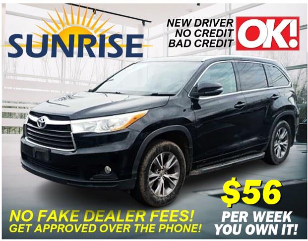 2014 Toyota Highlander XLE. CLEAN CARFAX. ONE OWNER!!!, available for sale in Elmont, New York | Sunrise of Elmont. Elmont, New York