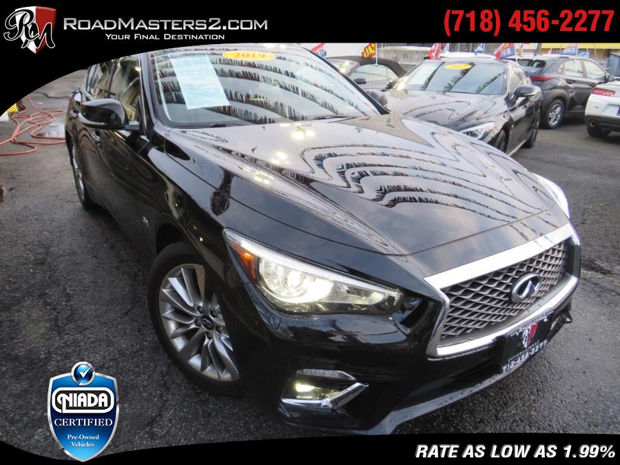 2019 INFINITI Q50 Luxe, available for sale in Middle Village, New York | Road Masters II INC. Middle Village, New York