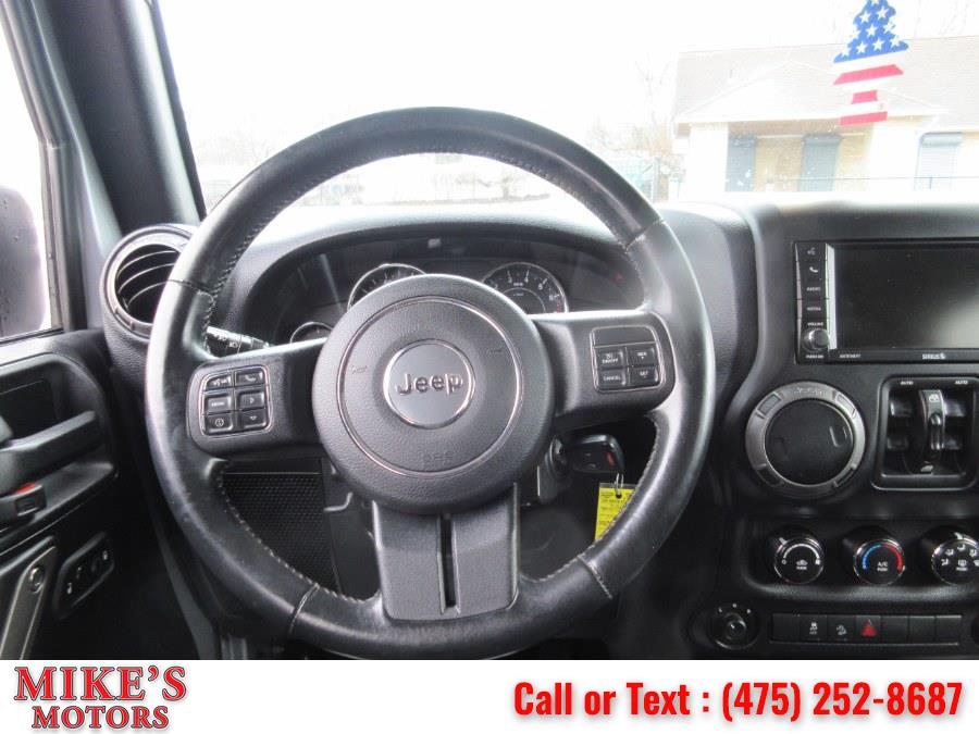 2015 Jeep Wrangler Unlimited 4WD 4dr Sport, available for sale in Stratford, Connecticut | Mike's Motors LLC. Stratford, Connecticut 2015 Jeep Wrangler Unlimited 4WD 4dr Sport, available for sale in Stratford, Connecticut | Mike's Motors LLC. Stratford, Connecticut