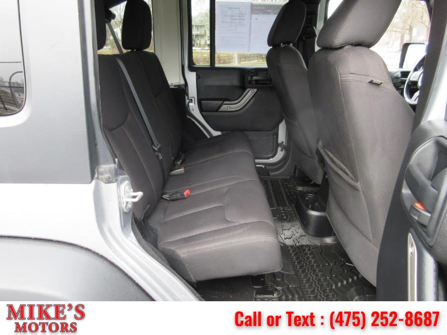 2015 Jeep Wrangler Unlimited 4WD 4dr Sport, available for sale in Stratford, Connecticut | Mike's Motors LLC. Stratford, Connecticut 2015 Jeep Wrangler Unlimited 4WD 4dr Sport, available for sale in Stratford, Connecticut | Mike's Motors LLC. Stratford, Connecticut
