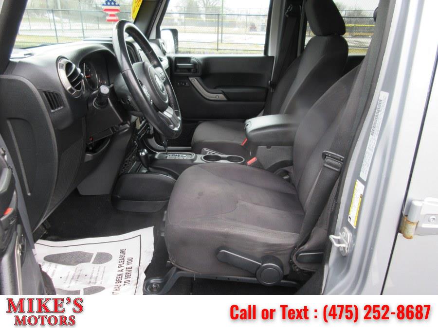 2015 Jeep Wrangler Unlimited 4WD 4dr Sport, available for sale in Stratford, Connecticut | Mike's Motors LLC. Stratford, Connecticut 2015 Jeep Wrangler Unlimited 4WD 4dr Sport, available for sale in Stratford, Connecticut | Mike's Motors LLC. Stratford, Connecticut
