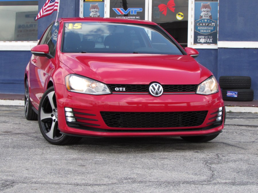 2015 Volkswagen Golf GTI 2dr HB Man SE, available for sale in Orlando, Florida | VIP Auto Enterprise, Inc. Orlando, Florida 2015 Volkswagen Golf GTI 2dr HB Man SE, available for sale in Orlando, Florida | VIP Auto Enterprise, Inc. Orlando, Florida