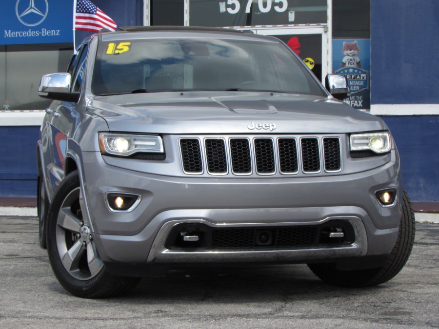 2015 Jeep Grand Cherokee 4WD 4dr Overland, available for sale in Orlando, Florida | VIP Auto Enterprise, Inc. Orlando, Florida 2015 Jeep Grand Cherokee 4WD 4dr Overland, available for sale in Orlando, Florida | VIP Auto Enterprise, Inc. Orlando, Florida