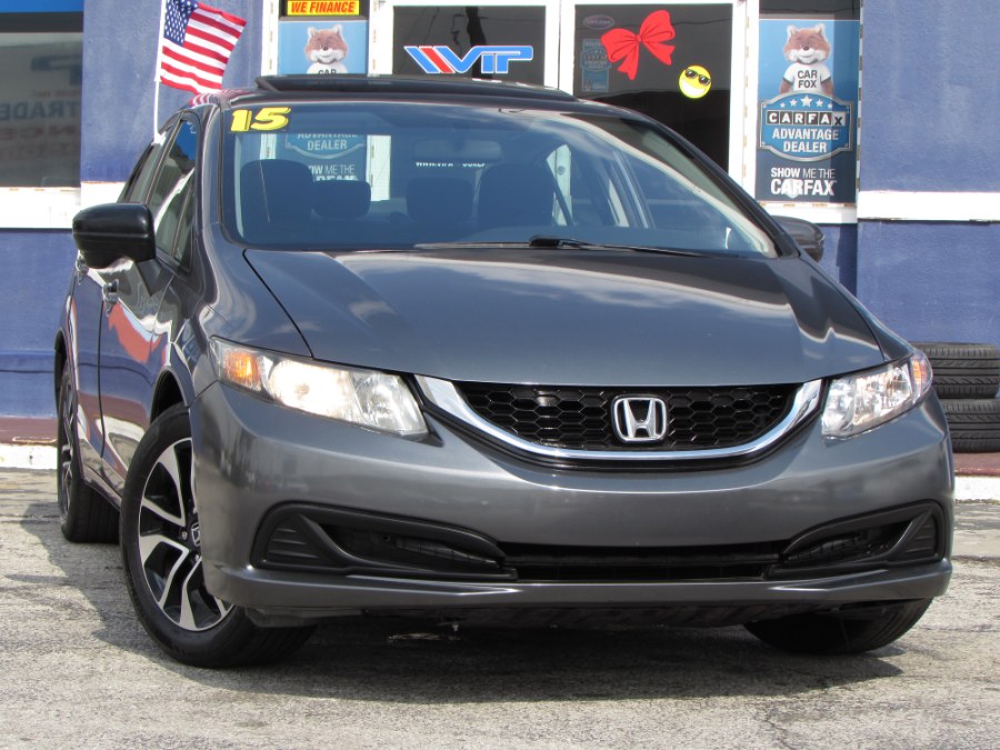2015 Honda Civic Sedan 4dr CVT EX, available for sale in Orlando, Florida | VIP Auto Enterprise, Inc. Orlando, Florida 2015 Honda Civic Sedan 4dr CVT EX, available for sale in Orlando, Florida | VIP Auto Enterprise, Inc. Orlando, Florida