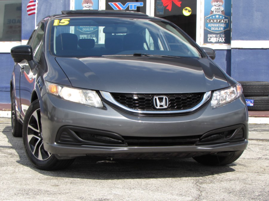 2015 Honda Civic Sedan 4dr CVT EX, available for sale in Orlando, Florida | VIP Auto Enterprise, Inc. Orlando, Florida 2015 Honda Civic Sedan 4dr CVT EX, available for sale in Orlando, Florida | VIP Auto Enterprise, Inc. Orlando, Florida