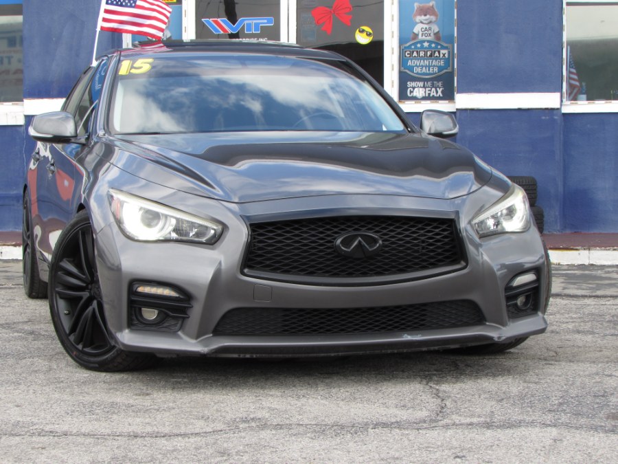 2015 Infiniti Q50 4dr Sdn Premium RWD, available for sale in Orlando, Florida | VIP Auto Enterprise, Inc. Orlando, Florida 2015 Infiniti Q50 4dr Sdn Premium RWD, available for sale in Orlando, Florida | VIP Auto Enterprise, Inc. Orlando, Florida