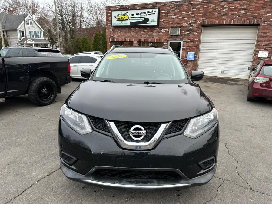 2016 Nissan Rogue AWD 4dr SV, available for sale in New Britain, Connecticut | Central Auto Sales & Service. New Britain, Connecticut