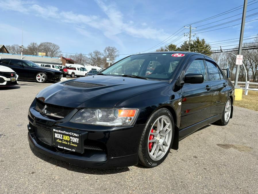 2006 Mitsubishi Lancer 4dr Sdn Evolution IX Manual, available for sale in South Windsor, Connecticut | Mike And Tony Auto Sales, Inc. South Windsor, Connecticut