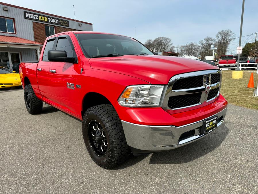 2016 Ram 1500 4WD Quad Cab 140.5" SLT, available for sale in South Windsor, Connecticut | Mike And Tony Auto Sales, Inc. South Windsor, Connecticut 2016 Ram 1500 4WD Quad Cab 140.5" SLT, available for sale in South Windsor, Connecticut | Mike And Tony Auto Sales, Inc. South Windsor, Connecticut
