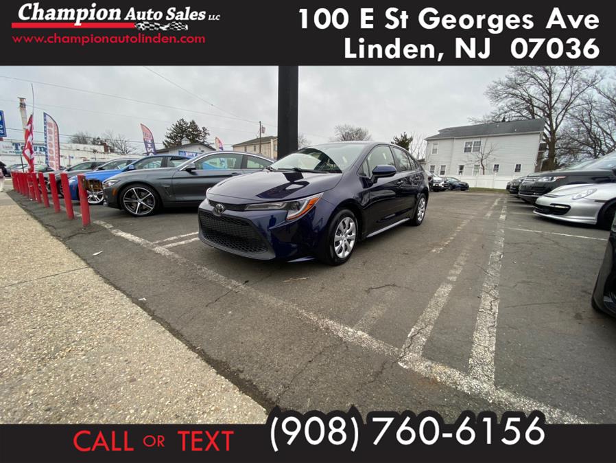 Used Toyota Corolla LE CVT (Natl) 2020 | Champion Used Auto Sales. Linden, New Jersey