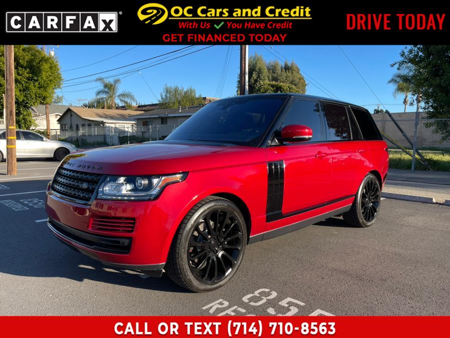 2017 Land Rover Range Rover V6 Supercharged SWB, available for sale in Garden Grove, California | OC Cars and Credit. Garden Grove, California