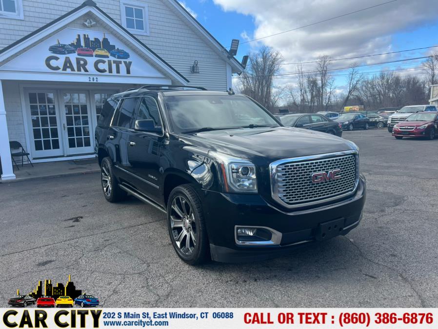 2015 GMC Yukon 4WD 4dr Denali, available for sale in East Windsor, Connecticut | Car City LLC. East Windsor, Connecticut 2015 GMC Yukon 4WD 4dr Denali, available for sale in East Windsor, Connecticut | Car City LLC. East Windsor, Connecticut