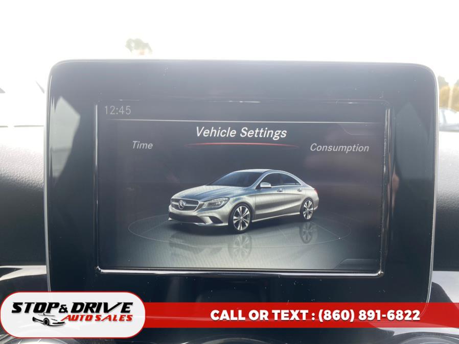 2015 Mercedes-Benz CLA-Class 4dr Sdn CLA 250 4MATIC, available for sale in East Windsor, Connecticut | Stop & Drive Auto Sales. East Windsor, Connecticut 2015 Mercedes-Benz CLA-Class 4dr Sdn CLA 250 4MATIC, available for sale in East Windsor, Connecticut | Stop & Drive Auto Sales. East Windsor, Connecticut