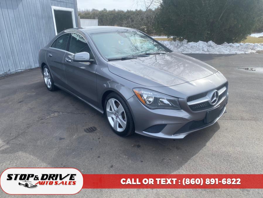 2015 Mercedes-Benz CLA-Class 4dr Sdn CLA 250 4MATIC, available for sale in East Windsor, Connecticut | Stop & Drive Auto Sales. East Windsor, Connecticut 2015 Mercedes-Benz CLA-Class 4dr Sdn CLA 250 4MATIC, available for sale in East Windsor, Connecticut | Stop & Drive Auto Sales. East Windsor, Connecticut