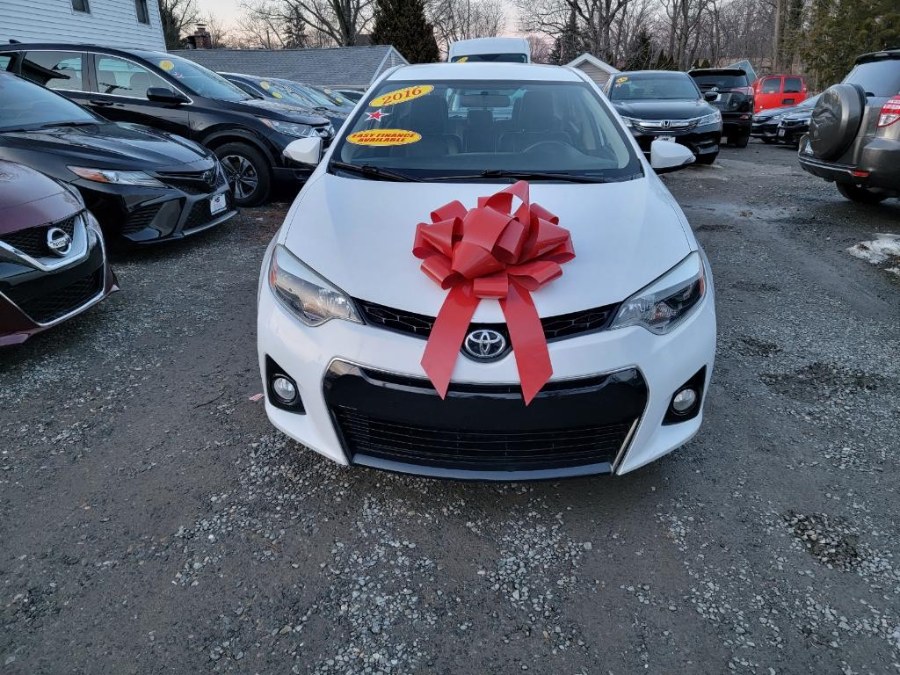 2016 Toyota Corolla 4dr Sdn CVT S (Natl), available for sale in Milford, Connecticut | Adonai Auto Sales LLC. Milford, Connecticut